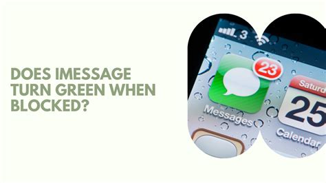 Does iMessage turn green when phone dies?