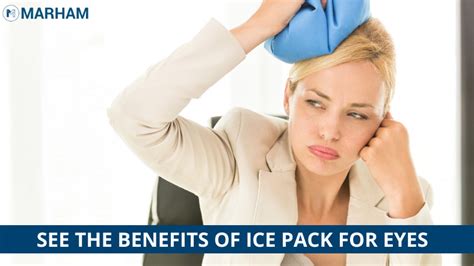 Does ice help a poked eye?