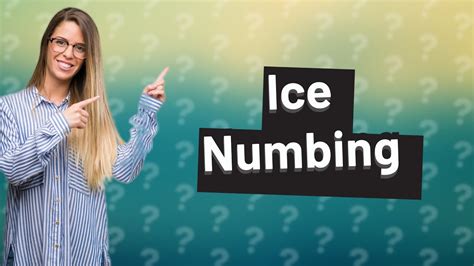 Does ice numb piercings?