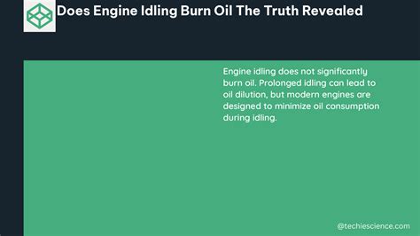 Does idling burn oil?