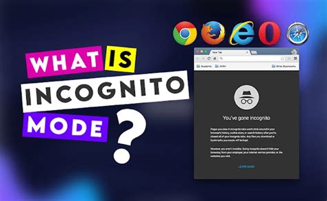 Does incognito hide your IP address?