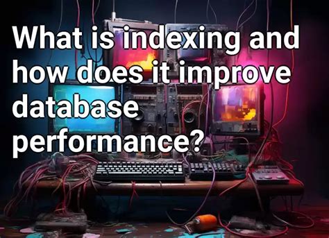 Does indexing improve performance?