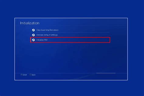 Does initializing PS4 delete saves?