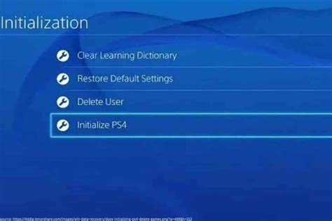 Does initializing PS4 help?