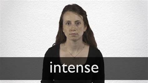 Does intense mean serious?