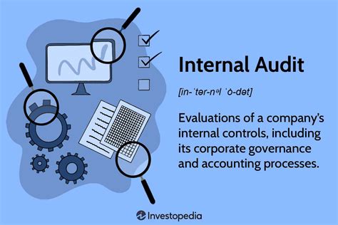 Does internal audit review financial statements?