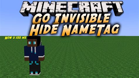 Does invisibility hide name tag in Minecraft?