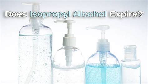 Does isopropyl alcohol expire?