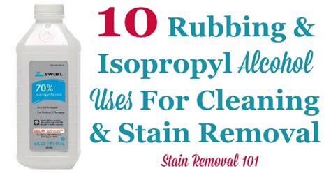 Does isopropyl alcohol remove finish?