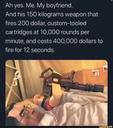 Does it cost 400000 dollars to fire a Minigun for 12 seconds?