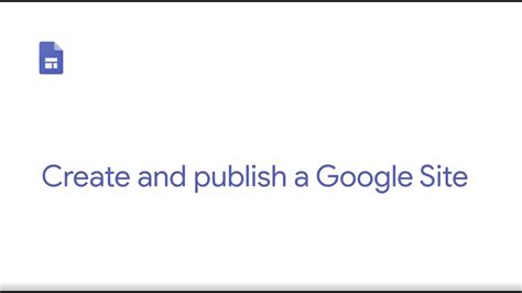 Does it cost money to publish a Google Site?
