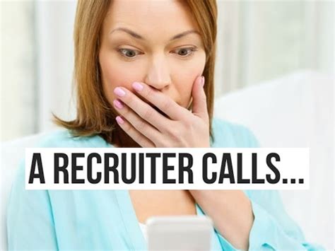 Does it hurt to talk to a recruiter?