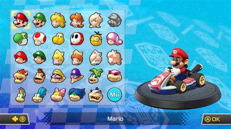 Does it matter which character you play in Mario Kart?