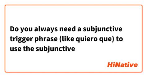 Does je pense que need subjunctive?