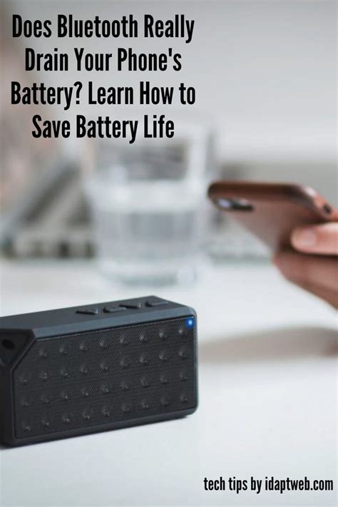 Does keeping Bluetooth on drain battery?