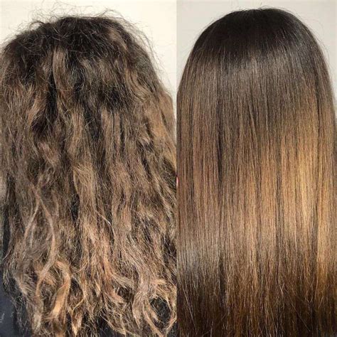 Does keratin damage straight hair?