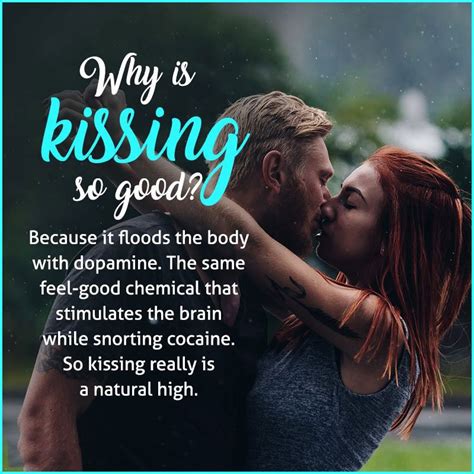 Does kissing actually feel good?