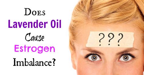 Does lavender increase estrogen?