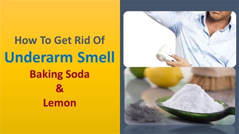 Does lemon and baking soda get rid of body odor?