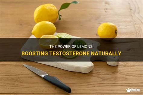 Does lemon boost testosterone?