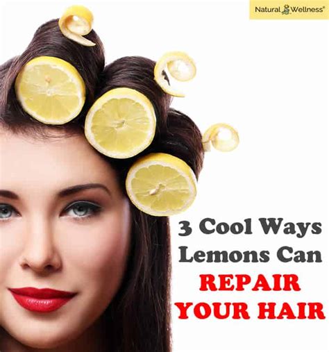 Does lemon damage the hair?