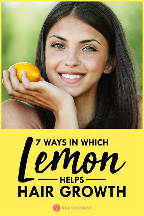 Does lemon slow hair growth?