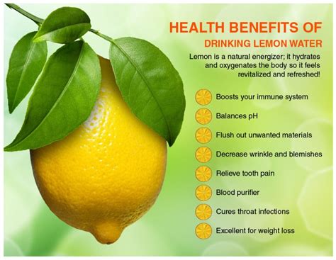 Does lemon water help with skin?