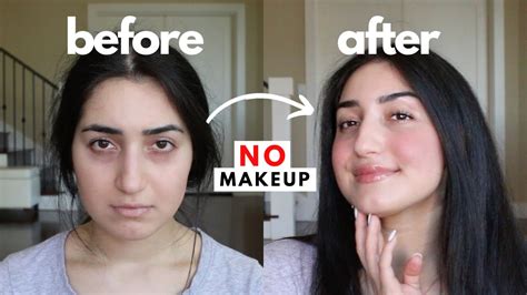 Does less makeup look better?