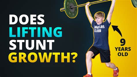 Does lifting weights at 12 affect growth?