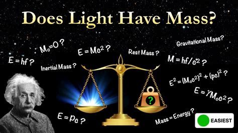 Does light have a mass?