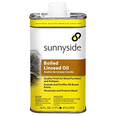 Does linseed oil darken?