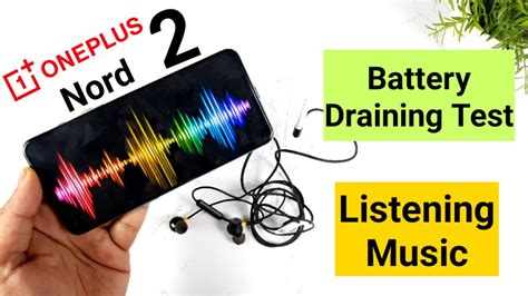 Does listening to music drain battery?