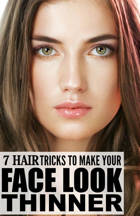 Does long hair make your face look thinner?