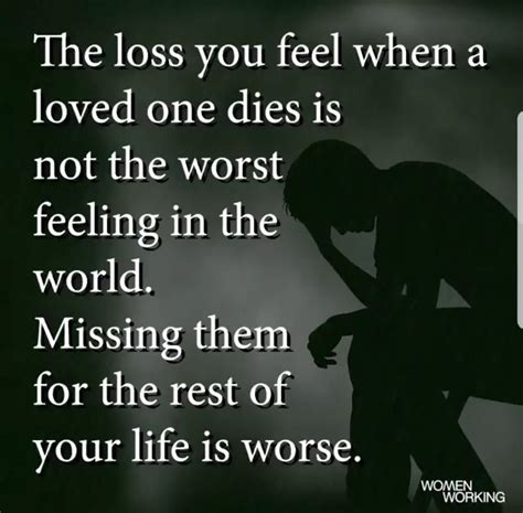 Does losing a loved one change you?