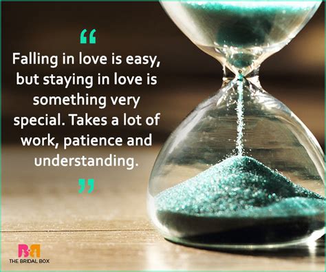 Does love require patience?