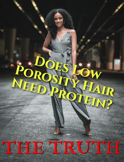Does low porosity hair need protein?