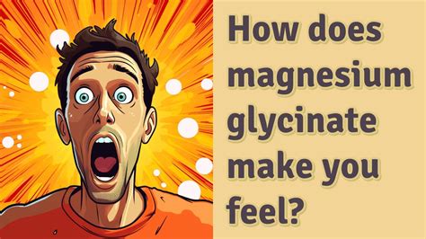 Does magnesium glycinate make you gain weight?