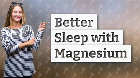 Does magnesium glycinate make you sleepy?