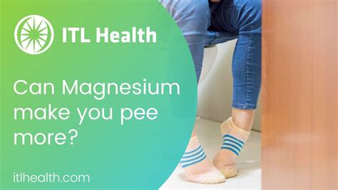 Does magnesium make you pee at night?
