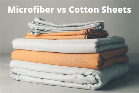 Does microfiber feel like cotton?