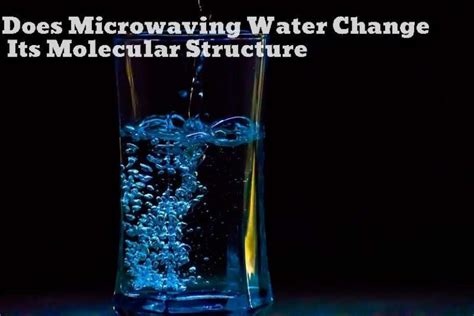 Does microwaving water change the pH?