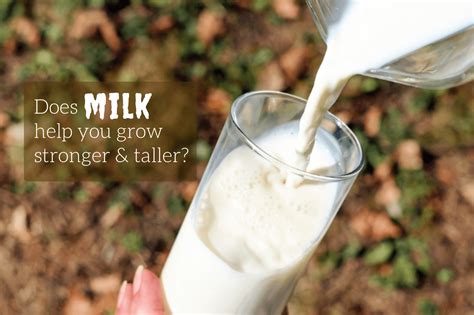 Does milk help you grow?