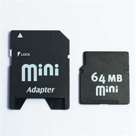 Does mini SD card exist?