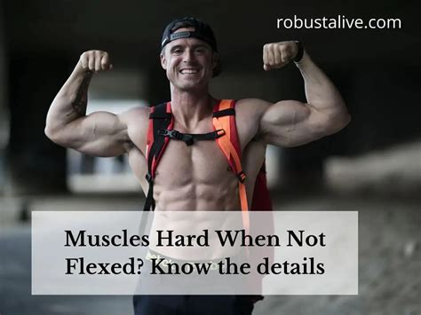 Does muscle jiggle when not flexed?