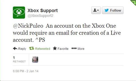 Does my child need an email address for Xbox One?