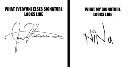 Does my signature have to be the same on everything?