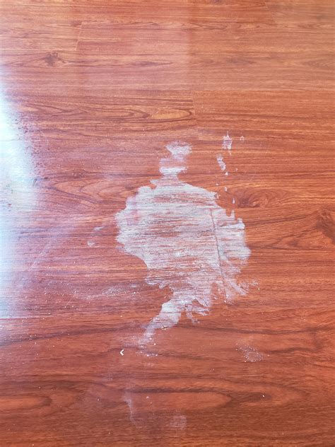 Does nail polish remover stain wood?