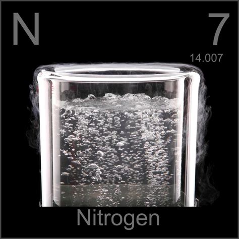 Does nitrogen have a colour?