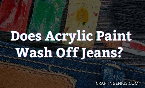 Does normal paint wash off clothes?