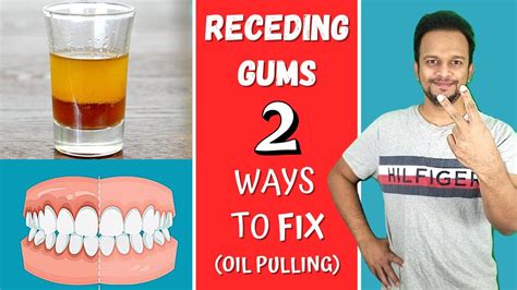 Does oil pulling help gums grow back?